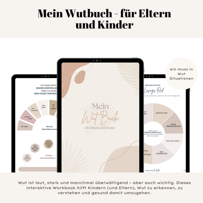 Mein Wut Buch – Ein liebevoller Begleiter für Kinder und Eltern