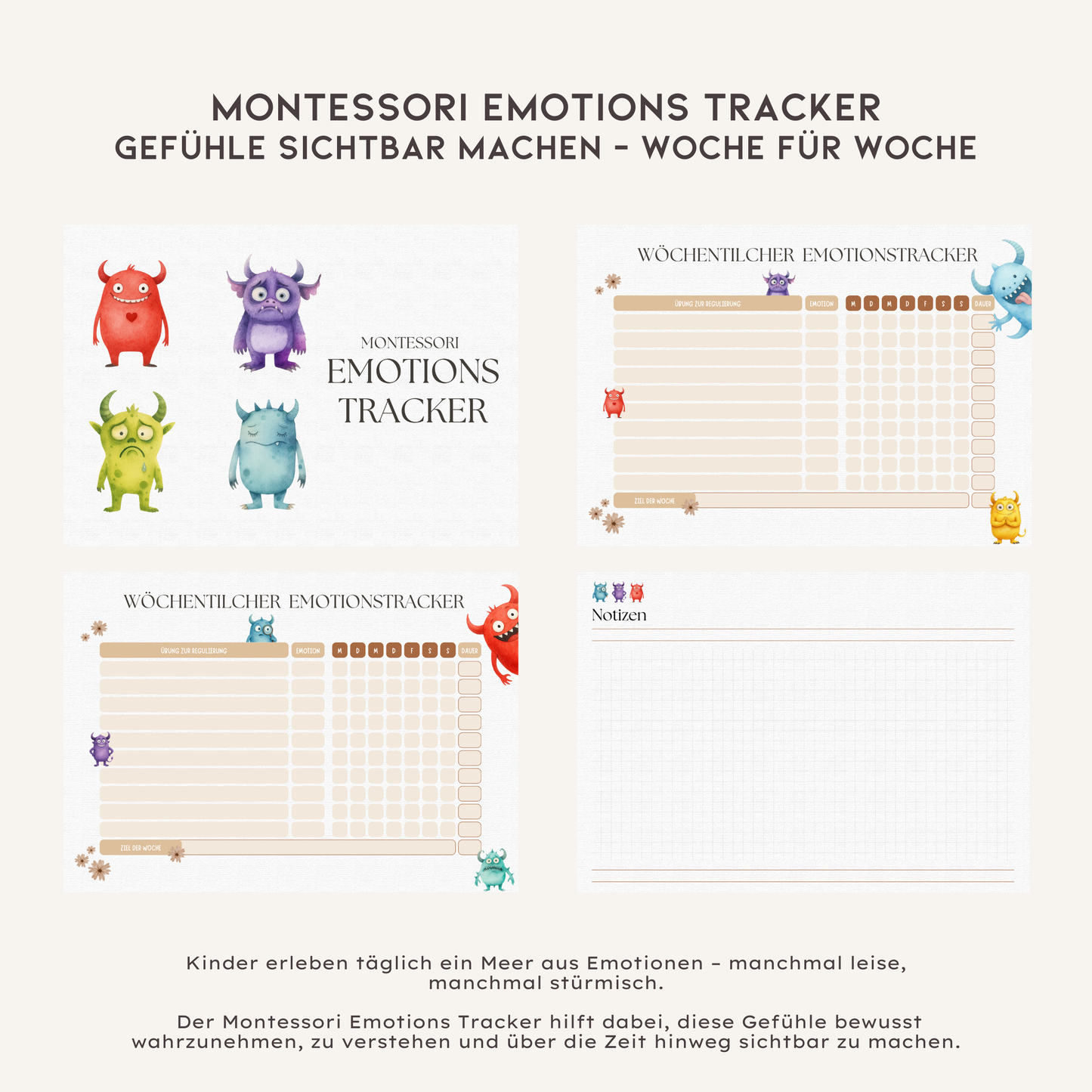 Montessori Emotions - Guide