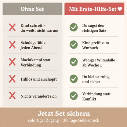 Erste-Hilfe-Set für große Gefühle.