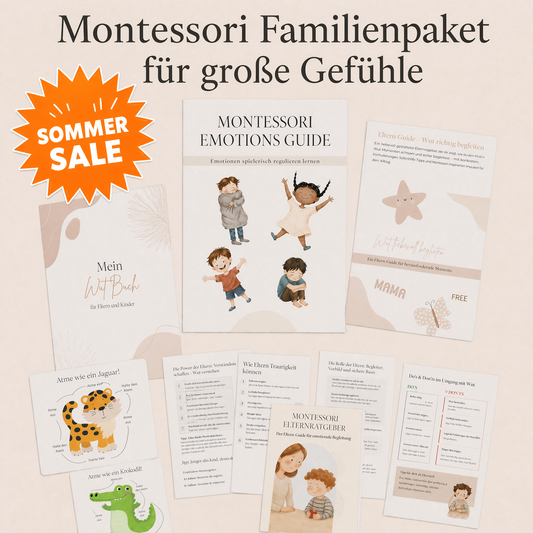 Montessori Familienpaket für große Gefühle