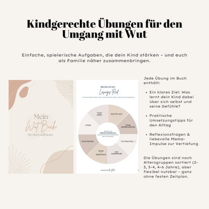 Mein Wut Buch – Ein liebevoller Begleiter für Kinder und Eltern