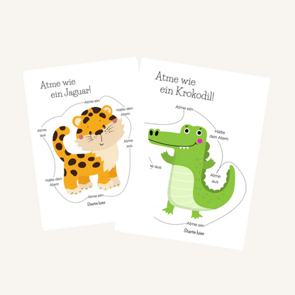 Atemkarten für Kinder | Atemübungen für Kinder